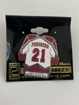 Vintage Colorado Avalanche Hockey Jersey Pin Peter Forsberg #21 Peter David - £19.32 GBP