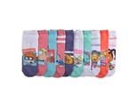 Nickelodeon Rugrats Ren Helga 10 Pack Low Cut Socks Women&#39;s Shoe Size 4-... - £6.23 GBP