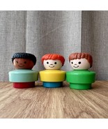 3 1990&#39;s Fisher Price Chunky Little People - $13.85