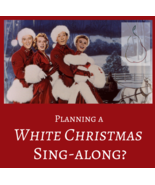 White Christmas Singalong Lyrics Downloadable PDF - $3.49