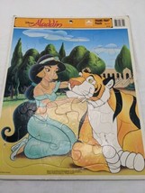 Disney&#39;s Aladin Golden Frame-Tray Puzzle 8312B - £15.13 GBP