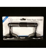 Toilet Paper Holder Mainstays Bronze Finish Bath Bathroom Tissue Single ... - $262.48 MXN