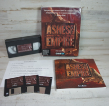 Vtg Ashes of Empire Box Box IBM PC Game GameTek CIB (Floppy Disks) w/ Manual+VHS - £7.42 GBP