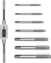 8Pcs Metric Tap Set,Tap And Die Set,Hand Screw Thread Taps Set,Mini Metric, 1/2&quot; - $41.92