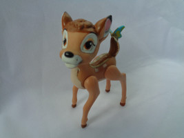 Disney Bambi Poseable Legs PVC Figure Cake Topper w/ Butterfly - £1.96 GBP
