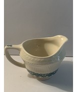 Shenango China Green filigree restaurant ware creamer USA L19 - $11.45