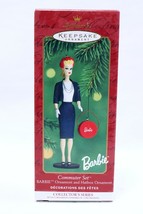 VINTAGE 2000 Hallmark Keepsake Christmas Ornament Barbie Commuter - £18.09 GBP