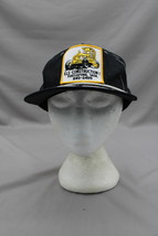 Vintage Patched Hat - ELS Construction Grader Graphic - Adult Snapback - $666.27 MXN