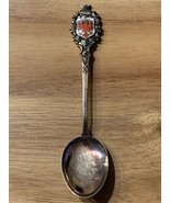 German Tirol Collectible Souvenir Spoon Silver Plated With Beautiful Patina - $32.92 CAD
