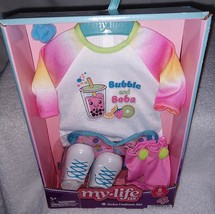 My Life As Boba Tea Server Uniform Outfit for 18&quot; Doll New - $182.29 MXN