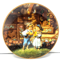 Bradford Knowles Hansel And Gretel Vintage 1992 Collector Plate With COA - $184.69 MXN