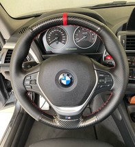 Steering Wheel Cover For Bmw F20 12-18 F45 14-18 F30 F31 F34 13-17 F32 F33 F36 - £47.03 GBP