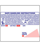 Globe GSP30A, E12 UPC Safe Handling Price Computing Scale Labels - $109.40 CAD