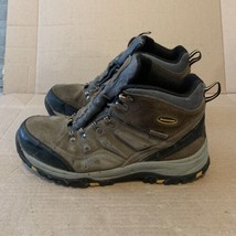 Skechers Relment Pelmo Mens Size 10 Relaxed Fit Hiking Boots 64869 Brown... - £19.73 GBP