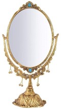 Stylish Vanity Mirror with Stand - Makeup Mirror for Dressing Table - £34.89 GBP