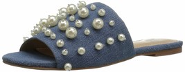 The Fix Women's Faris Pearl Flat Sandal Fabric Slipper Size 7 Medium US - $24.90