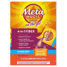 Metamucil On-The-Go, Daily Psyllium Husk Powder Fiber Supplement, Sugar-... - $538.03 MXN