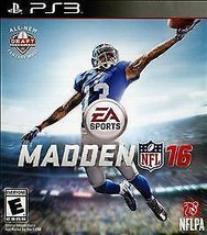 Madden NFL 16 (Sony PlayStation 3, 2015) Game Disc and Case - No Manual - $4.49