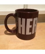 Brown Hersheys Chocolate Bar Logo Coffee Mug - £7.47 GBP