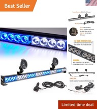 Waterproof 35.5-Inch Emergency Light Bar for Vehicle Safety &amp; Traffic Co... - €63,42 EUR
