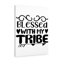 Inspirational Wall Art Blessed With My Tribe Wall Art Motivation Wall Decor for - £60.74 GBP+