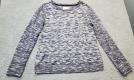 Lou &amp; Grey for LOFT Sweater Womens Small Multi Knit Cotton Long Sleeve Pullover - $18.49