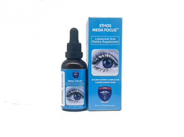 Ethos Oral Mega Focus Optimal Super Nutrition Eye Health Sublingual Drops 20ml - £34.51 GBP