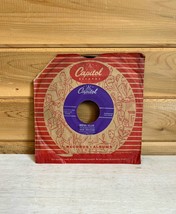 Vintage 45 RPM Hank Thompson Weeping Willow Vinyl Record - £8.10 GBP