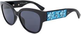  Dior LME72 Mercurial Black/Blue Optyl Cat Eye Women&#39;s Sunglasses - £206.99 GBP