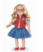 My Life As 18” Soft Torso Doll Class President School Girl Glasses Blonde NIB - £23.49 GBP