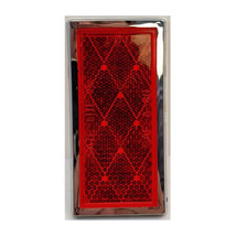 Barjan 3 1 by 2 x 1 3 by 4 in. Reflector Rectangular - Red - $23.56
