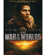 WAR OF THE WORLDS (DVD, 2005, Widescreen) Dakota Fanning, Tom Cruise - £5.47 GBP