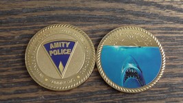 Amity Island Police In Honor of Those Who lost Their lives Jaws Challenge Coin - £14.80 GBP