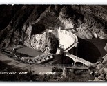RPPC Aerial View Roosevelt Dam Near Phoenix Arizona AZ UNP Postcard Z10 - £3.05 GBP