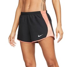 Nike 10K Running Shorts Womens XXL Black Orange Dri Fit Lightweight Line... - £17.03 GBP