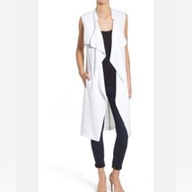 Cupcakes &amp; Cashmere Clay Bryce Sleeveless Vest Waistcoat Medium - $51.43
