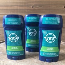 Tom&#39;s of Maine Odor Protection Aluminum-Free Natural 2.8 Ounce North Woods (3) - £22.06 GBP
