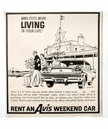 1959 Avis Rental Services Automotive Advertisement Travel Automobilia DWF13 - $366.69 MXN