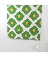 Pottery Barn Ikat Print Yellow Green 20-inch Square Pillow Cover - £28.77 GBP