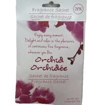NEW Orchid Flower Fragrance Sachet, 2pk 30g—SHIPS IN 24 HRS! - $16.71