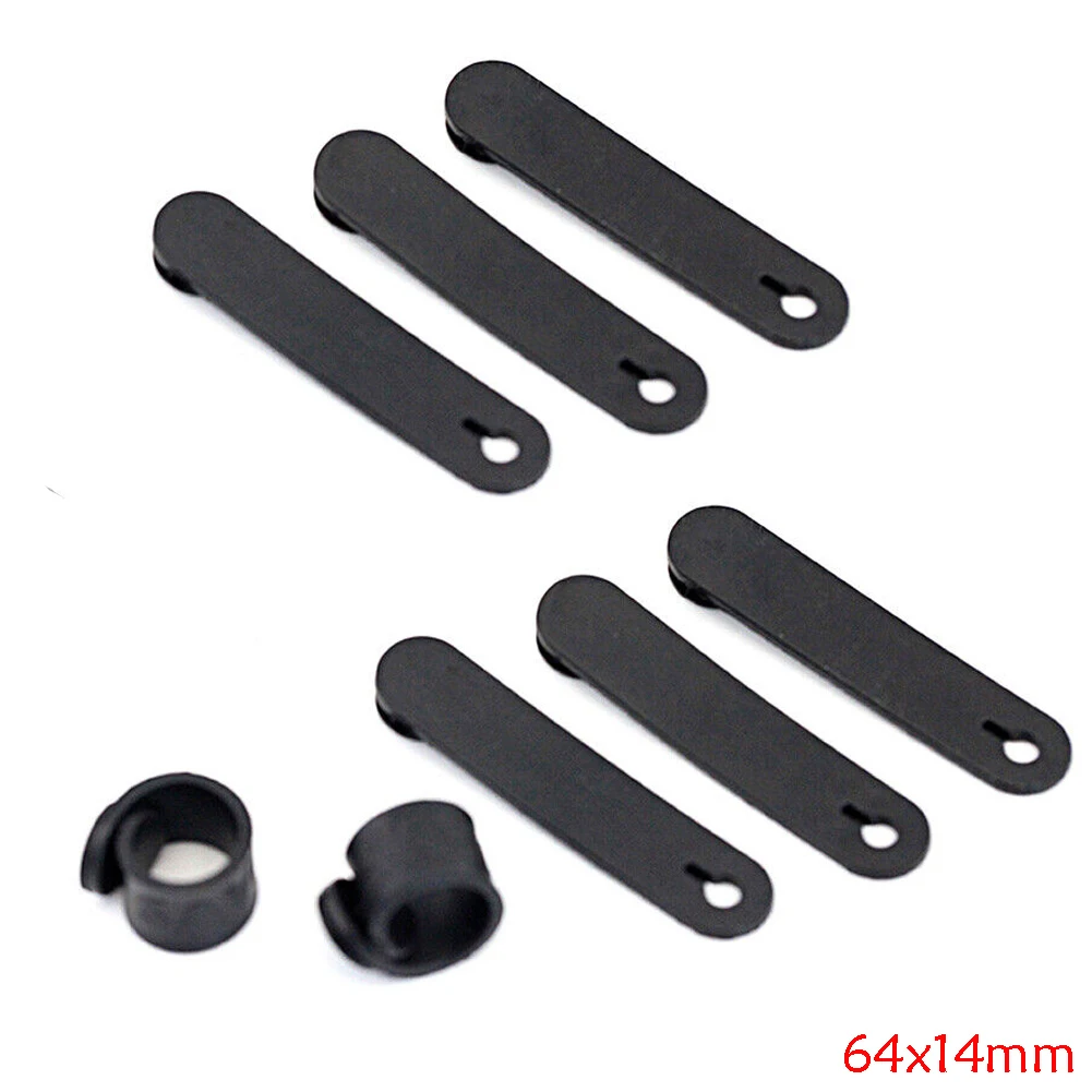Motorcycle Frame Rubber Securing Tie¡¯s 64mm 6pc/set - £10.99 GBP