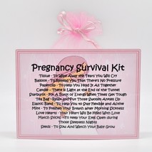 Pregnancy Survival Kit - Unique Fun Novelty Gift Card Keepsake Congratulations - £6.28 GBP