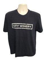 City Winery Atlanta Boston Chicago Nashville NYC Adult Large Black TShirt - £11.84 GBP