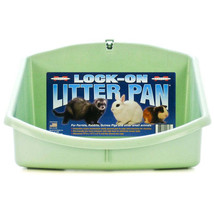 Marshall Lock-On Litter Pan: Secure, Spill-Proof Solution for Small Pets - $32.62+