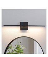 CCYCOL 24 Inch Black Vanity Lights Led Bar Over Mirror Dimmable Wall Sco... - $35.15