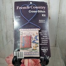 French Country Duck on Wall Cross Stitch Kit w/Wire Hanger SEALED Duckys - $7.17
