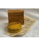Vtg S.C. Wells &amp; Co &quot;BEGY&#39;S MUSTARINE&quot; Tin Medicinal Compound in Orig Box - £23.35 GBP