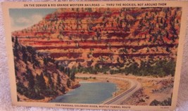 Vintage On the Denver &amp; Rio Grande Western Railroads The Pagodas Moffat ... - $4.99