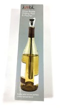 Jumbl - Wine Bottle Chilling Rod &amp; Pourer - Stainless Steel - £10.32 GBP