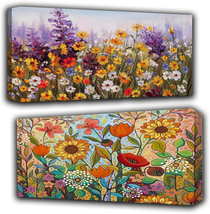 2 Pack Diamond Painting Kits,Large 5D DIY Flowers Daisy Colorful - £18.82 GBP
